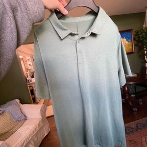Lululemon Men’s Green Evolution Polo Short-Sleeved Shirt XXL